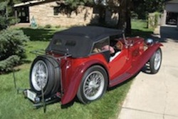 Old 1939 MG TB
