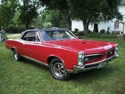 American muscle car - 1967 Pontiac GTO