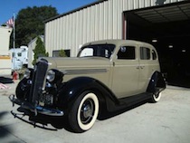 American antique car - 1936 Plymouth
