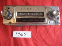 1965 Pontiac GTO and Lemans Radio