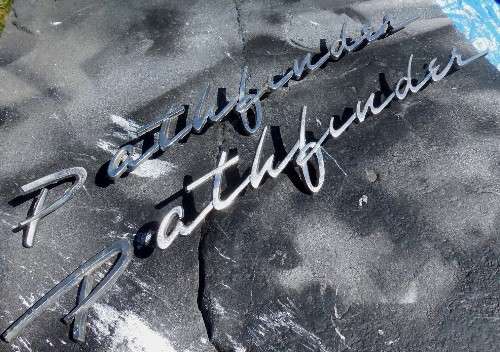 1957 Pontiac Pathfinder Emblems