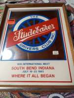 Studebaker Meet plaque