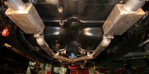 How to build a custom exhaust system on antique, vintage, old, used or classic cars or trucks - step 25